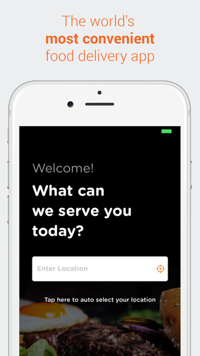 Emulate iPhone app Comeneat Food Ordering System using MyAndroid