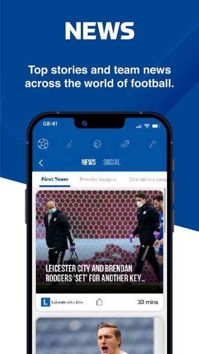 Emulate iPhone app ComeOnLeicester - Live Scores using MyAndroid Emulate iPhone app ComeOnLeicester - Live Scores using MyAndroid