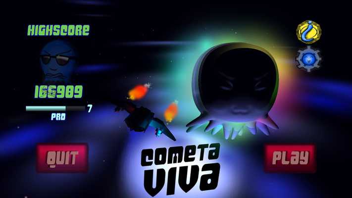 Emulate Android APK Cometa Viva - Space Shooter Emulate Android APK Cometa Viva - Space Shooter