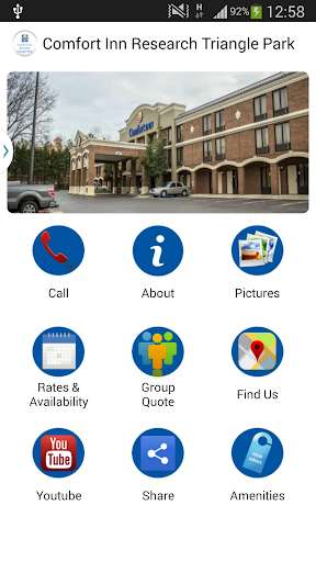 Run android online APK Comfort Inn Durham NC from MyAndroid or emulate Comfort Inn Durham NC using MyAndroid Run android online APK Comfort Inn Durham NC from MyAndroid or emulate Comfort Inn Durham NC using MyAndroid