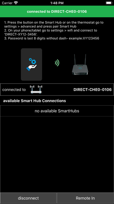 Emulate iPhone app Comfort Sync® Dealer Setup using MyAndroid Emulate iPhone app Comfort Sync® Dealer Setup using MyAndroid