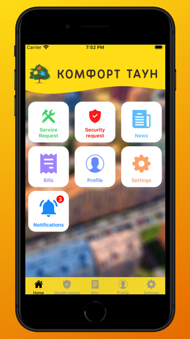 Emulate iPhone app Comfort Town using MyAndroid
