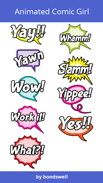 Emulate iPhone app Comic Girl Animated using MyAndroid Emulate iPhone app Comic Girl Animated using MyAndroid