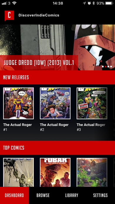 Emulate iPhone app Comichaus using MyAndroid Emulate iPhone app Comichaus using MyAndroid