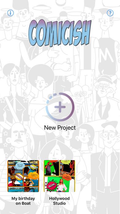 Emulate iPhone app Comicish (basic) using MyAndroid