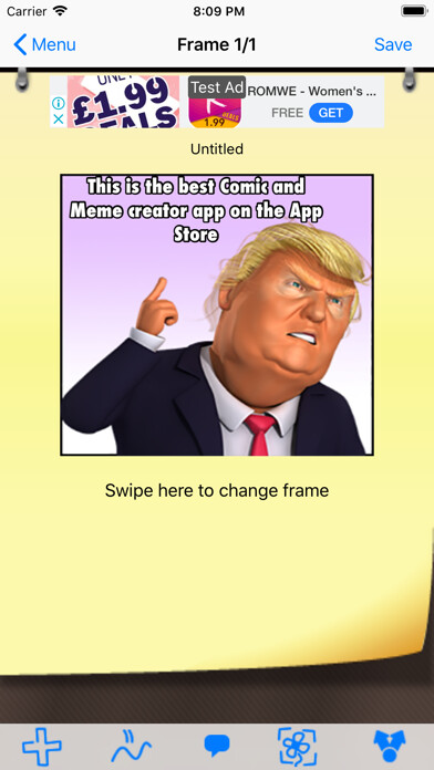 Run android online APK Comic  Meme Creator from MyAndroid or emulate Comic  Meme Creator using MyAndroid