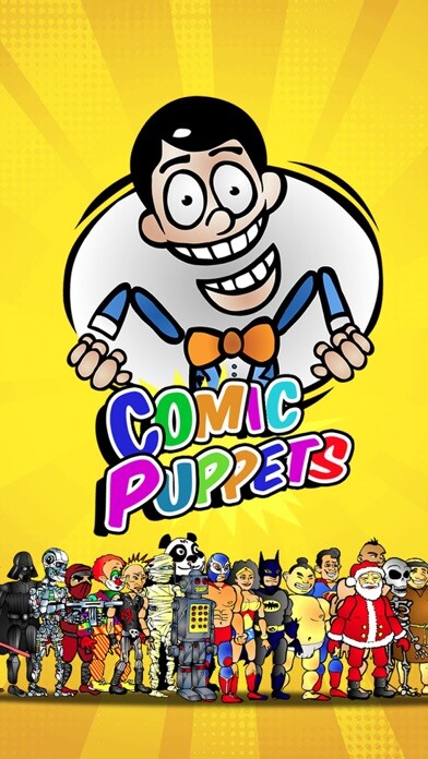 Emulate iPhone app Comic Puppets using MyAndroid