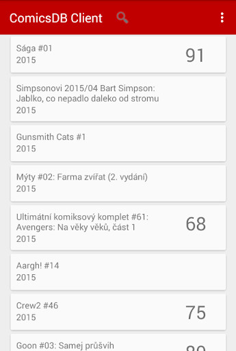 Run android online APK ComicsDB Client from MyAndroid or emulate ComicsDB Client using MyAndroid