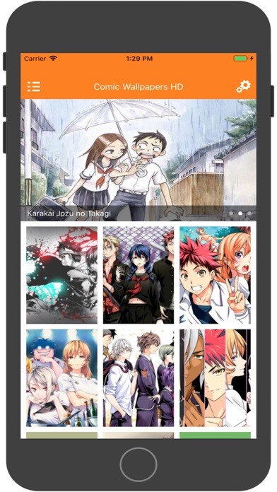 Emulate iPhone app Comic WallPapers using MyAndroid Emulate iPhone app Comic WallPapers using MyAndroid