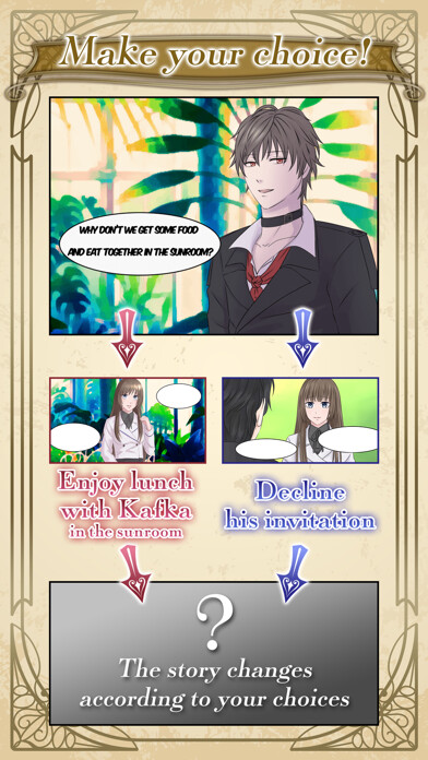 Emulate iPhone app Comic~Spellbinding Kiss~ using MyAndroid Emulate iPhone app Comic~Spellbinding Kiss~ using MyAndroid