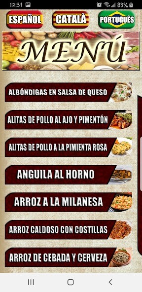 Run android online APK Comida Casera from MyAndroid or emulate Comida Casera using MyAndroid