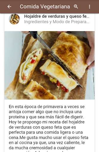 Run android online APK Comida Vegetariana from MyAndroid or emulate Comida Vegetariana using MyAndroid