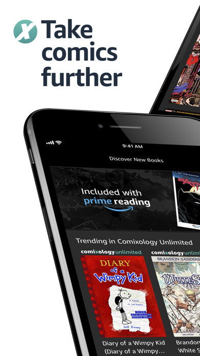 Emulate iPhone app Comixology - Comics & Manga using MyAndroid