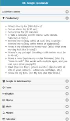 Emulate Android APK Commands for Ok Google