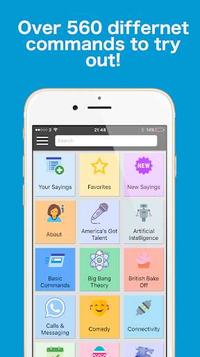 Run android online APK Commands For Siri: Voice Command Assistant from MyAndroid or emulate Commands For Siri: Voice Command Assistant using MyAndroid