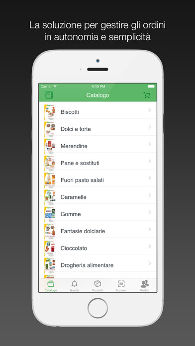 Emulate iPhone app Commerciale Rizzo using MyAndroid Emulate iPhone app Commerciale Rizzo using MyAndroid