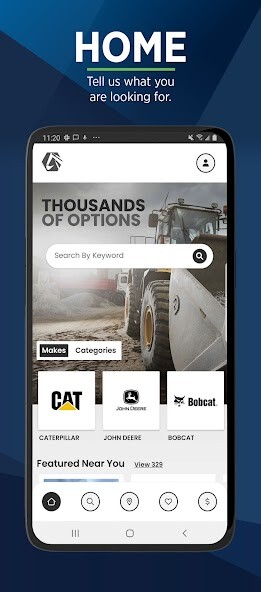 Emulate iPhone app Commercial Truck Trader using MyAndroid