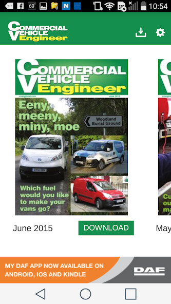 Emulate Android APK Commercial Vehicle Engineer