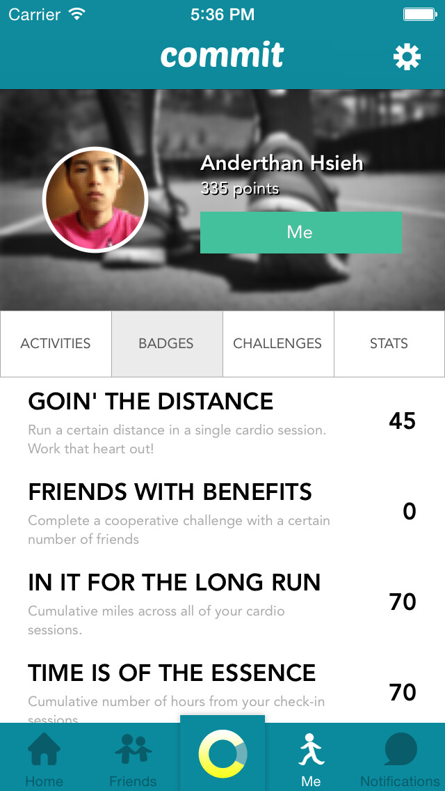 Emulate iPhone app Commit: Fitness, Together using MyAndroid Emulate iPhone app Commit: Fitness, Together using MyAndroid