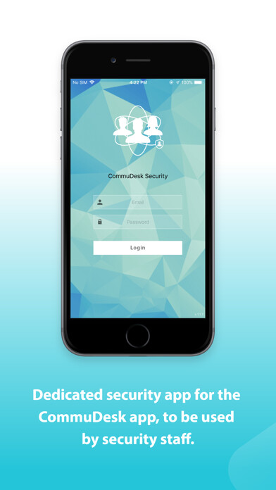 Emulate iPhone app CommuDesk Security using MyAndroid
