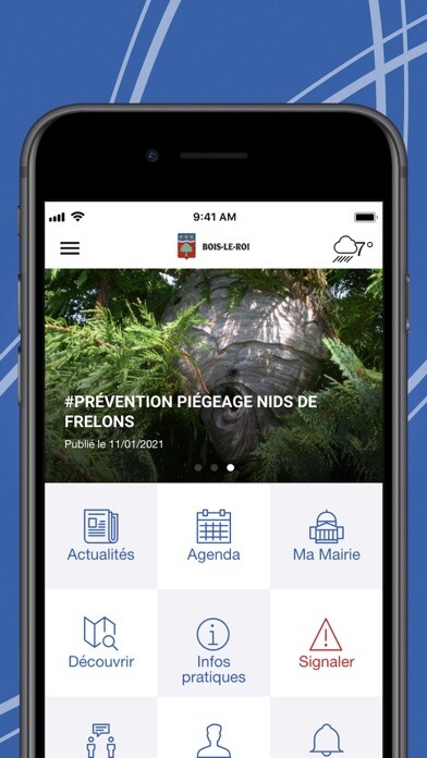Emulate iPhone app Commune de Bois-le-Roi using MyAndroid Emulate iPhone app Commune de Bois-le-Roi using MyAndroid
