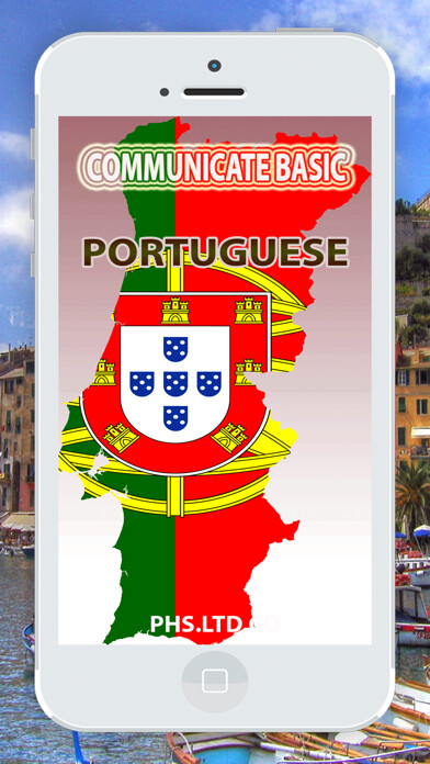 Emulate iPhone app Communicate Portuguese Pocket using MyAndroid
