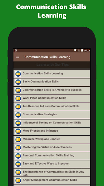 Run android online APK Communication Skills Learning from MyAndroid or emulate Communication Skills Learning using MyAndroid