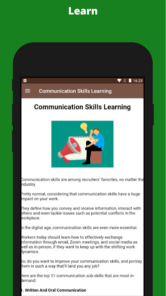 Emulate Communication Skills Learning from MyAndroid or run Communication Skills Learning using MyAndroid