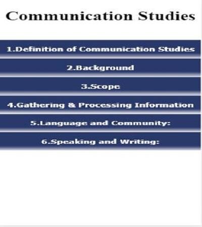 Run android online APK Communication Studies from MyAndroid or emulate Communication Studies using MyAndroid