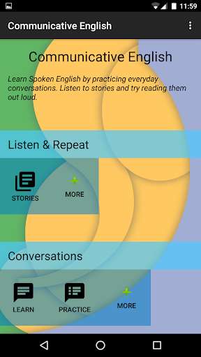 Run android online APK Communicative English from MyAndroid or emulate Communicative English using MyAndroid