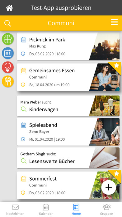 Emulate iPhone app Communi using MyAndroid Emulate iPhone app Communi using MyAndroid