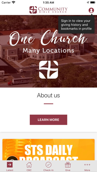 Emulate iPhone app Community Bible Church US using MyAndroid Emulate iPhone app Community Bible Church US using MyAndroid