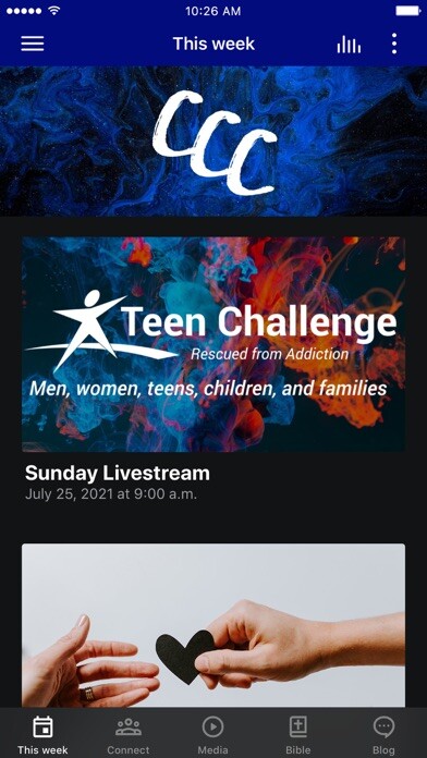 Emulate iPhone app Community Celebration Church using MyAndroid Emulate iPhone app Community Celebration Church using MyAndroid