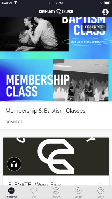 Emulate iPhone app Community Church MI using MyAndroid Emulate iPhone app Community Church MI using MyAndroid