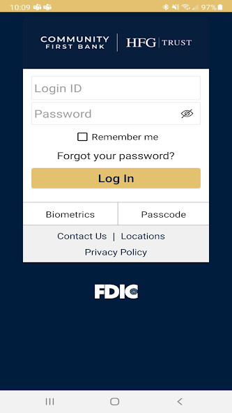 Run android online APK Community First Bank Mobile from MyAndroid or emulate Community First Bank Mobile using MyAndroid