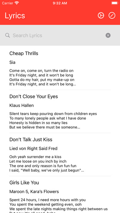 Emulate iPhone app Community Lyrics using MyAndroid Emulate iPhone app Community Lyrics using MyAndroid