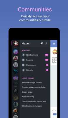 Emulate Android APK Community Network App - Enjin.com