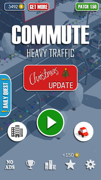 Emulate iPhone app Commute: Heavy Traffic using MyAndroid
