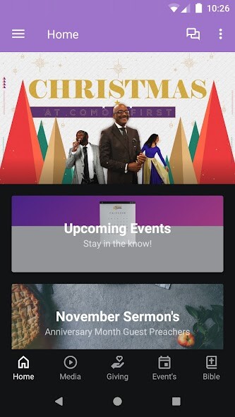 Run android online APK Como First from MyAndroid or emulate Como First using MyAndroid