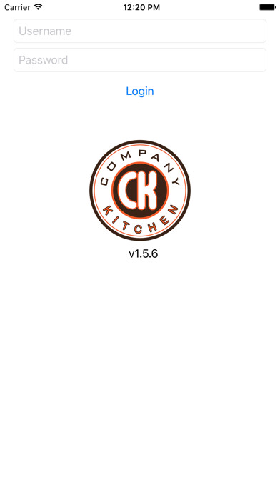 Emulate iPhone app Company Kitchen Inventory using MyAndroid Emulate iPhone app Company Kitchen Inventory using MyAndroid