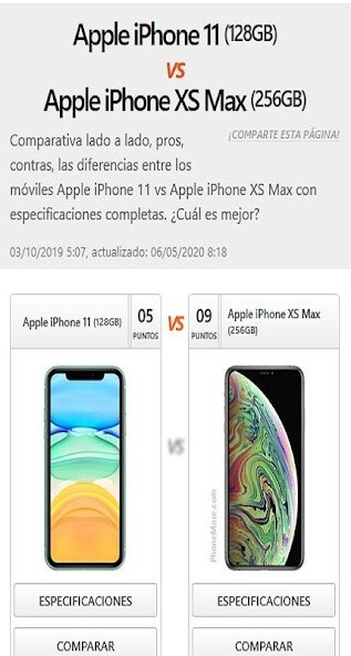 Run android online APK Comparador de celulares from MyAndroid or emulate Comparador de celulares using MyAndroid