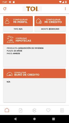 Run android online APK Comparativo Hipotecario TOI from MyAndroid or emulate Comparativo Hipotecario TOI using MyAndroid