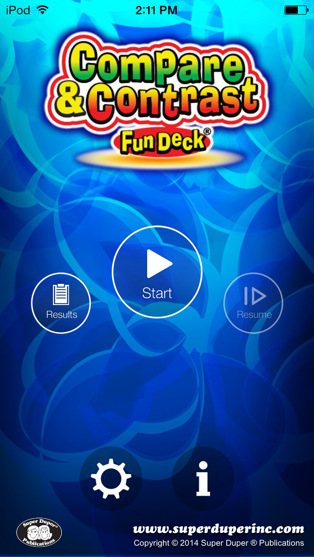 Emulate iPhone app Compare and Contrast Fun Deck using MyAndroid Emulate iPhone app Compare and Contrast Fun Deck using MyAndroid