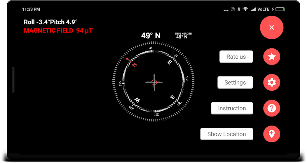 Run android online APK Compass Calibration Tool from MyAndroid or emulate Compass Calibration Tool using MyAndroid Run android online APK Compass Calibration Tool from MyAndroid or emulate Compass Calibration Tool using MyAndroid