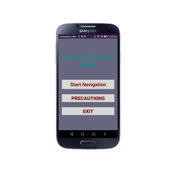 Run android online APK Compass Navigation System from MyAndroid or emulate Compass Navigation System using MyAndroid