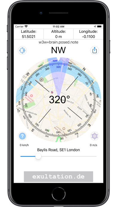 Emulate iPhone app Compass - Professional using MyAndroid Emulate iPhone app Compass - Professional using MyAndroid