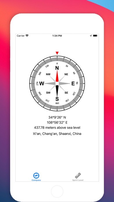 Emulate iPhone app Compass & Spirit Level using MyAndroid Emulate iPhone app Compass & Spirit Level using MyAndroid