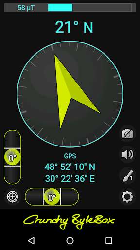 Emulate Android APK Compass - with camera view Emulate Android APK Compass - with camera view