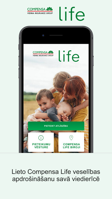 Emulate iPhone app Compensa Life Latvia using MyAndroid Emulate iPhone app Compensa Life Latvia using MyAndroid