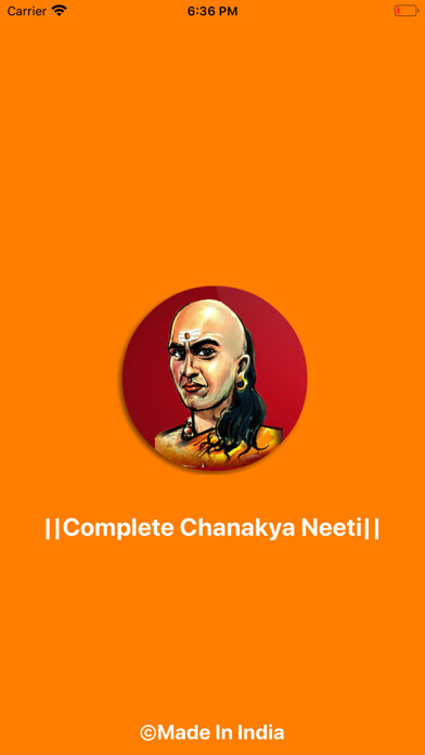 Emulate iPhone app Complete Chanakya Neeti using MyAndroid